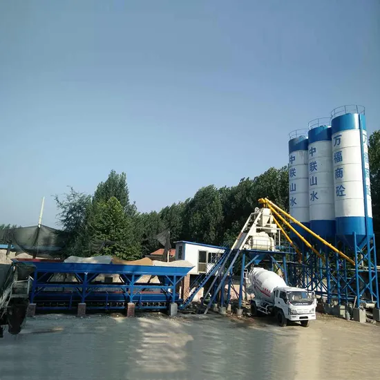 Factory First-Hand Supply Three-Year Warranty Hzs25 Mini Concrete Batching Plant