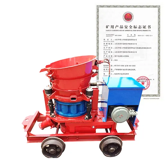 Pz-5 Dry Mix Concrete Shotcrete Machine on Sale