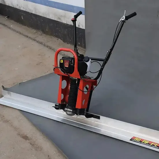 Construction Machinery Vibrating Concrete Screed/ Concrete Finishing Screed Leveling Machine