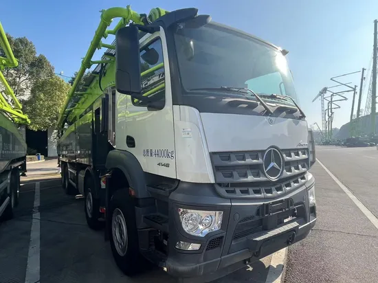 Zoommlion New Pump 62m on Bennz Bomba De Concreto Qualidade Bom