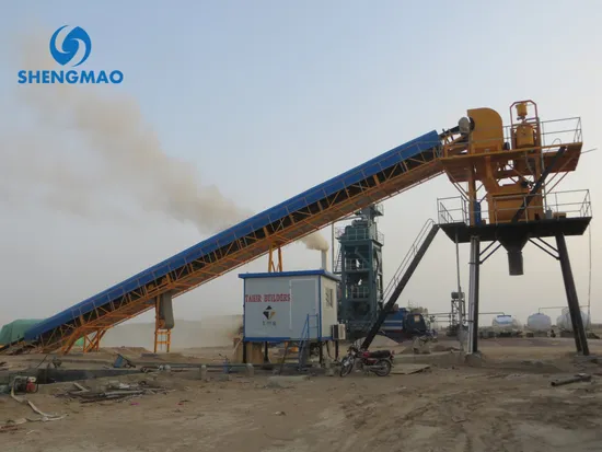 Hzs60 Belt Conveyor Concrete Batch Plant