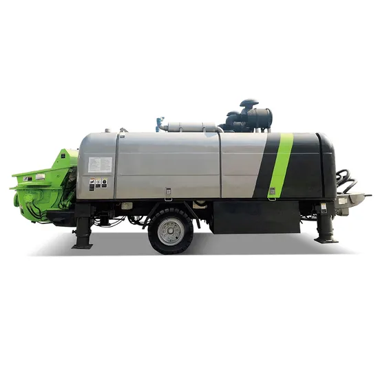 90 M3/H Output Hbt110.26.372RS Portable Trailer Diesel Concrete Pump Truck