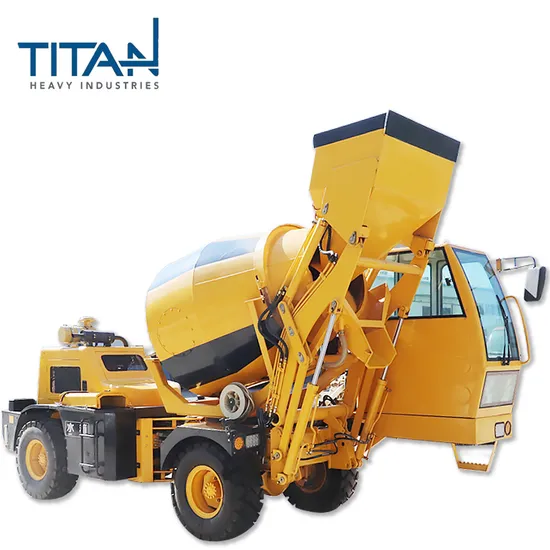 2.5 m3 4X4 Diesel self loading concrete mixer Propelled Small Concrete Mobile concrete mixer Truck for Sale