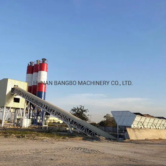 180m3/H Concrete Equipment Steel Silo Mobile Cement Ready Plant Concrete Batching Mixing Plant