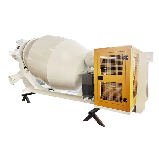 Concrete Mixer Cement Transporter Portable Concrete Mixers Truck 4m3 Cube Construction Machinery