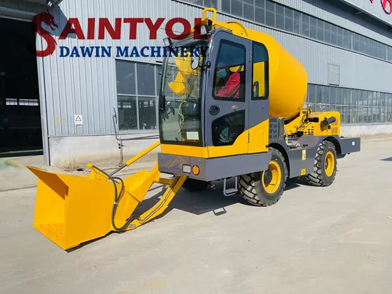 High Efficiency 4 Cubic Meter Output Capability Automatic Mobile Shovel Self Loading Concrete Mixer Trucks Beton Mixer Truck for Sale
