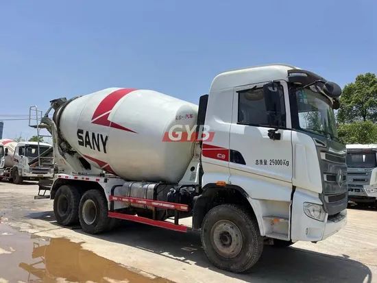 High-Quality 2019 Sany 14cbm Self-Loading Concrete Mixer Truck