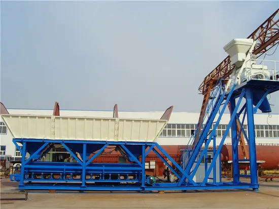 No Need Foundation Concrete Mixing Batching Plant Factory Price