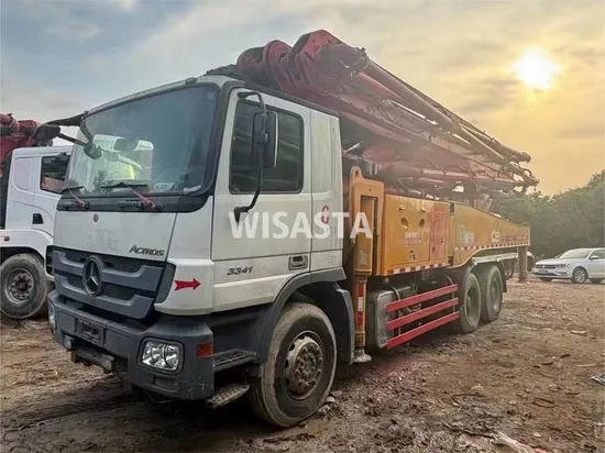 Uesd Truck Mounted Pump Construction Machine Mercedes Benz 49m Concrete Pump