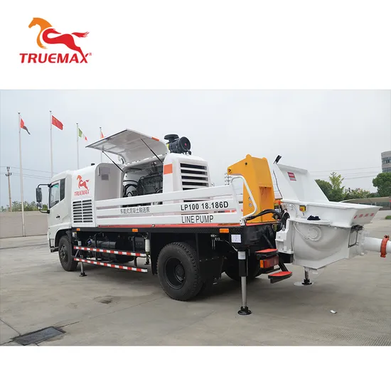 Truemax Truck Mounted Line Pump Lp100.18.186D Concrete Pump
