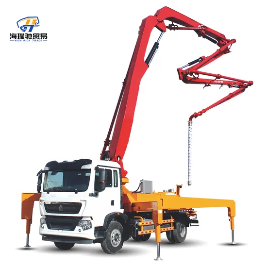 Highrich High Performance 33m Diesel Hydraulic Control Concrete Pump Truck for Sale