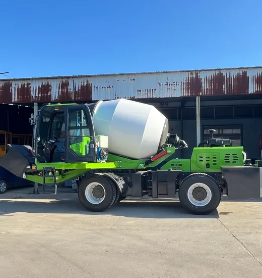 Hot Selling Mobile Cement Mixing Self Dumping Concrete Mixer Vehicle