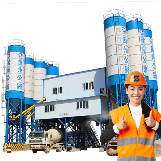 Zeyu Hls180 Automatic Control System High Quality Concrete Plant