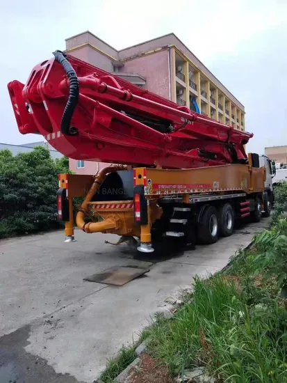 Construction Machinery Concrete Equipment Concrete Placing Boom Second Hand Truck Mounted Concrete Pump Beton Pump Concrete Machine