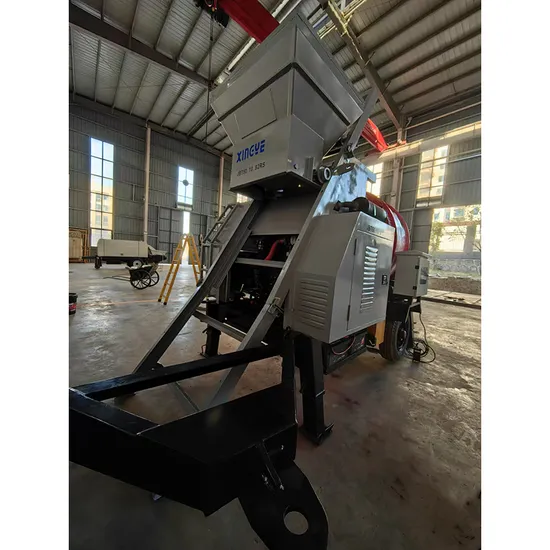Jbt50 Construction Machinery Concrete Mixer Diesel Portable Concrete Pump
