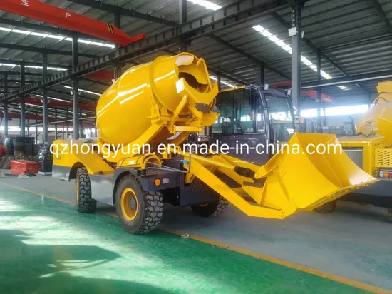 4m3 Self-Loading Mobile Concrete Mixer Hot Sale