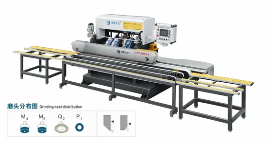 4 Motors Professional Stone Cutting Machine for Marble Chamfering and Polishing