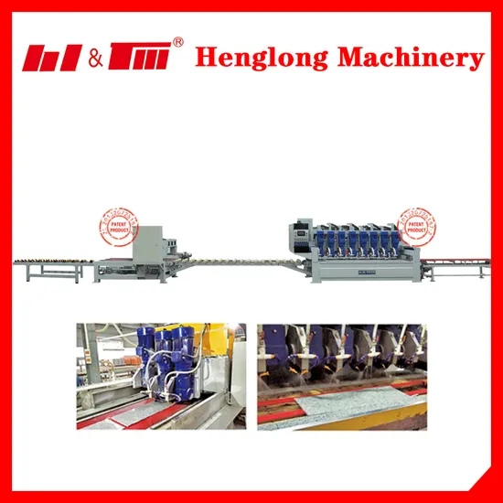 Granite Slabs Tiles Cutting Line Machine Stone Tile Cutter