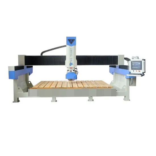 CNC Automatic 4 Axis /5 Axis Bridge Saw Stone Cutting Machine