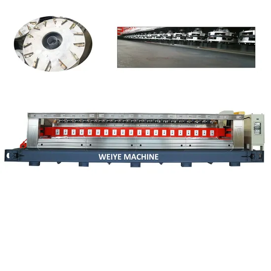 Weiye Machinery Best 2200mm Marble Polishing Machine for Big Slab Granite