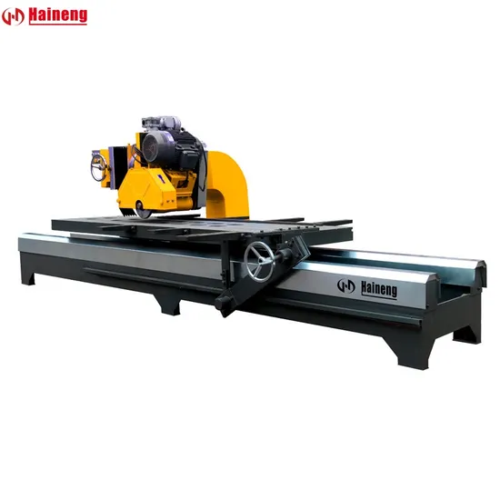 China Manufacture Automatic Marble Tile Edge Cutting Machine Stone Chamfering Machine Slab Edge Cutter