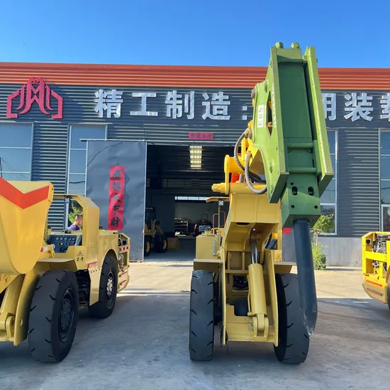 Upgraded Front Dump Underground Wheeled Scaling Jumbo Mining Crushing Trolley