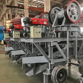 Diesel Mobile Jaw Crusher with Vibrating Screen