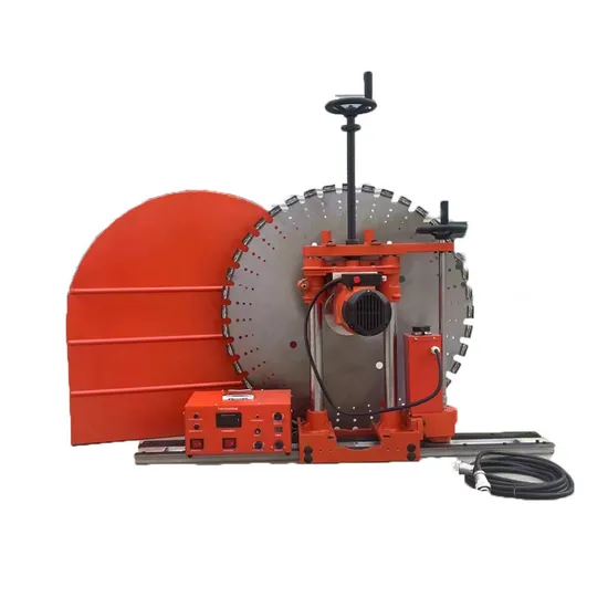 Electric Reinforced Concrete Cutting Machine Multifunctional Wall Saw for Bridge Construction
