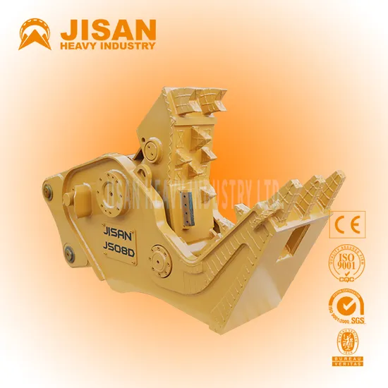 Hydraulic Stone Pulverizer Crusher for 15ton Excavator