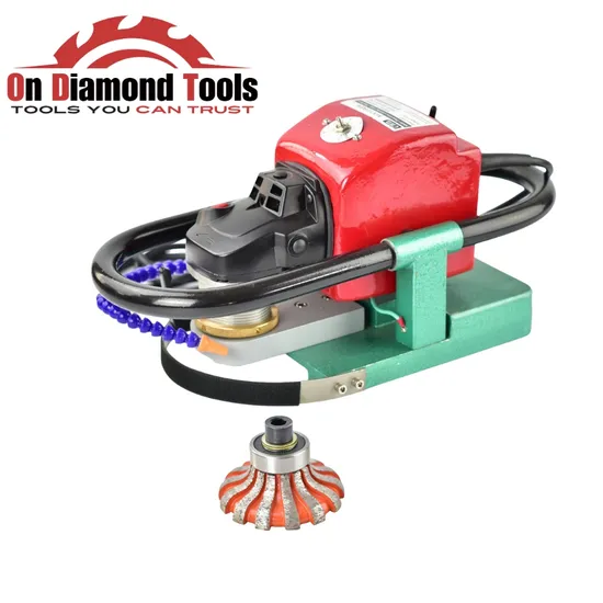 Portable Stone Edge Profiling Machine for Diamond Router Bit Grinding