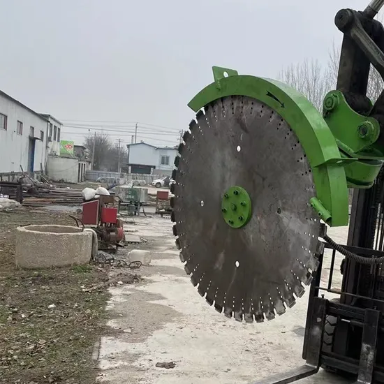 Efficient Excavator Attachment Stone Cutting Disc Saw Stone Cutting Blade Low Price
