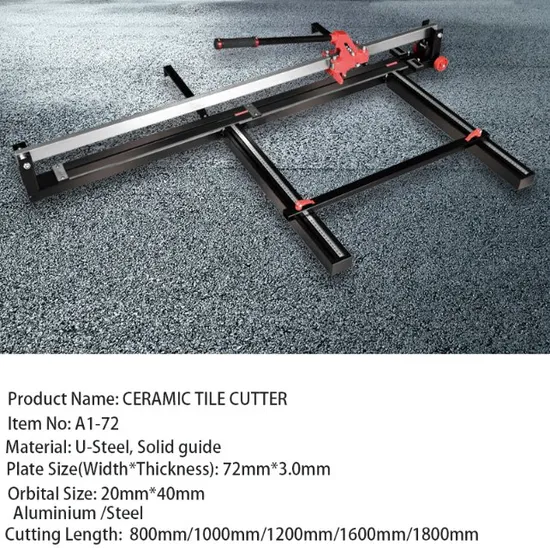 Carrelage Cutter Machine Ceramic Wall Stone Manual Porcelain Machinery Tile Cutter