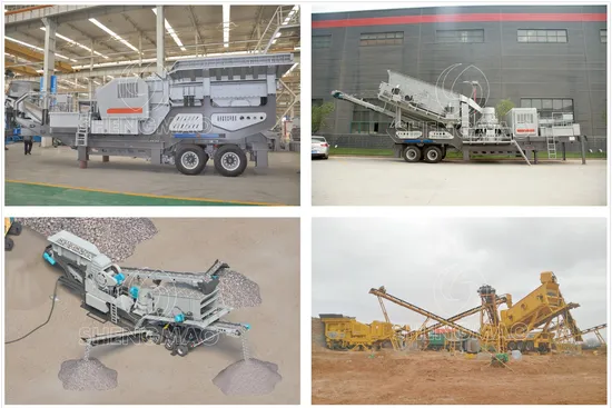 Quarry Crawler Type Portable Stone Jaw Crusher Granite Rock Gravel Crushing Plant