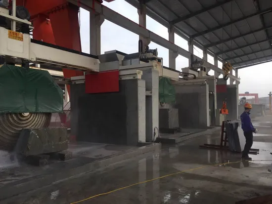 Heavy-Duty Bridge Saw Block Cutting Machine for Precision Hardware