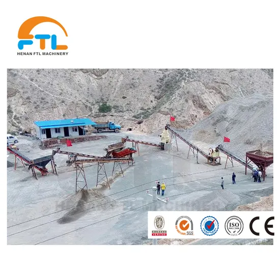 Sand Impact Cone Crushing Production Line Machine Stone Gravel Rock Aggregate Crusher Plant