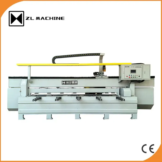 Automatic Edge Chamfering Stone Cutting Machine for Granite, Marble, Porcelain, Quartz