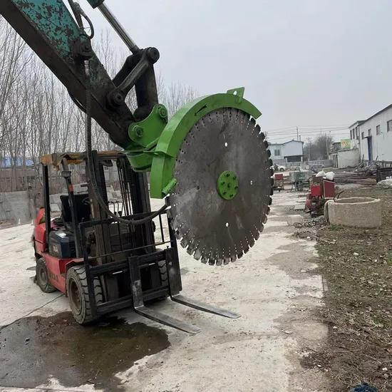 Hydraulic Excavator Attachment Rock Disc Saw with Low Price