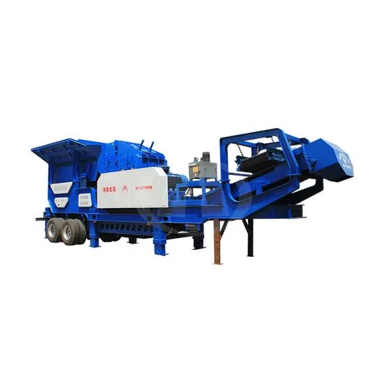 Portable Stone Production Line Crusher Station