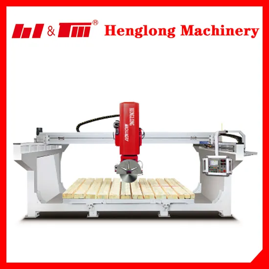 Granite Henglong Standard Sink Cutter Bridge Saw Cutting Machine with ISO