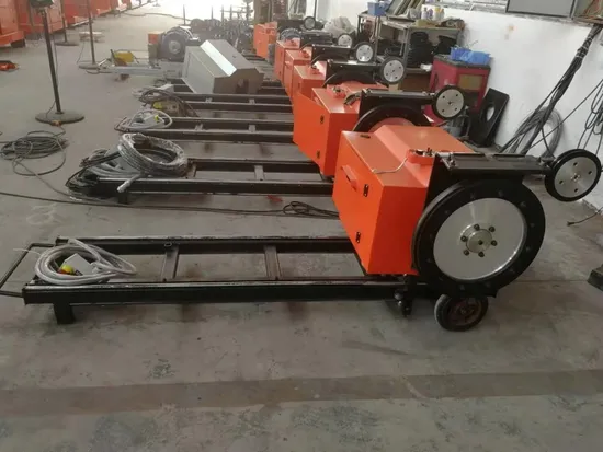 22kw Singular Inverter Electric Wire Saw Cutting Machine for Concrete Cutting