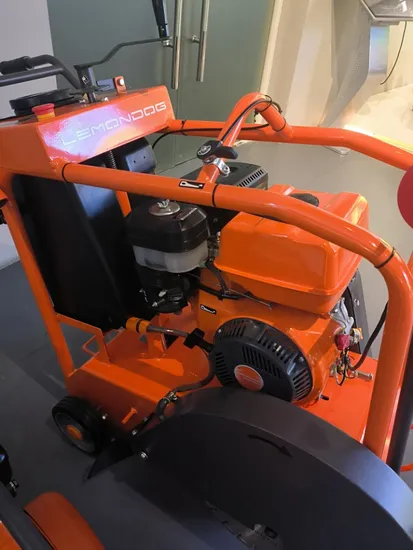 Ground Cutting Machine Lenmondog Ld-Q500 Fast Cutting Speed Super Rigid Box Frame up to 500mm Cutting Width