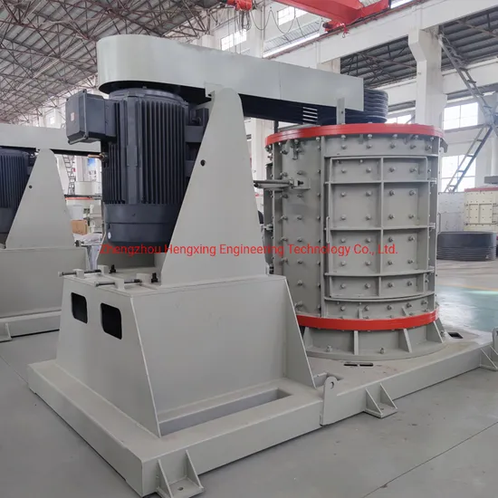 Vertical Compound Crusher Multi Layer Hammer River Pebble Sand Making Compound Crushing Equipment
