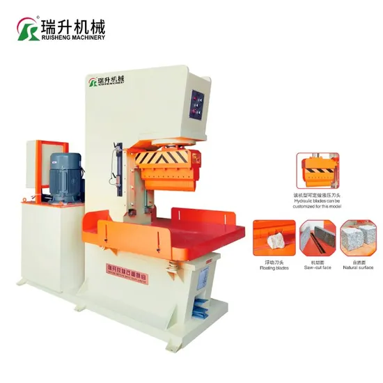 Ruisheng Rsd-96h Hydraulic Stone Splitting Machine Granite Marble Stone Crusher Machine Price