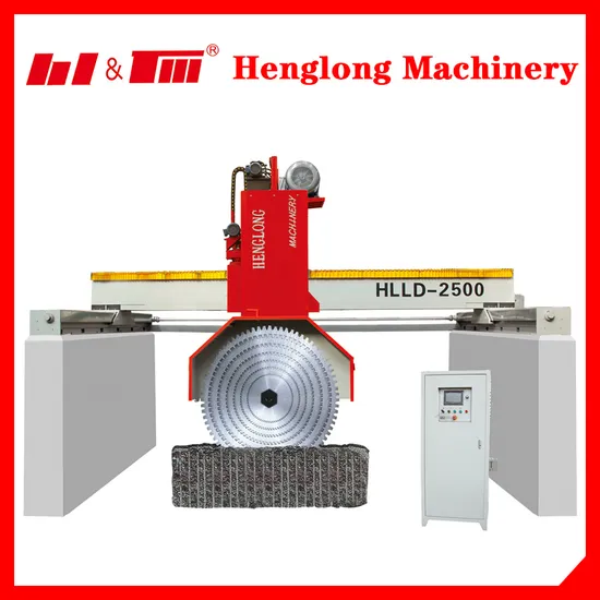 Stone Industry Henglong Tile Cutter Multi Blade Block Cutting Machine