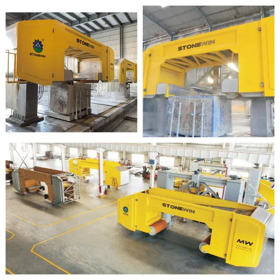 Multi-Wire Saw Machine Stonewin Zy-MW 76 Wires for Marble and Grantie
