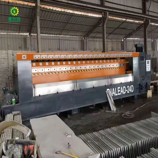 Dialead Fully Automatic Stone Grinding Polishing Machine for Granite Marble Slab Processing Poshlier Line