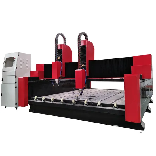 1325 1530 CNC Stone Carving Machine Two Heads 3D Marble CNC Router Machine