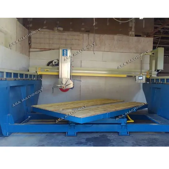 Automatic Laser Guide Bridge Saw for Granite Marble Diamond Cutting Tool