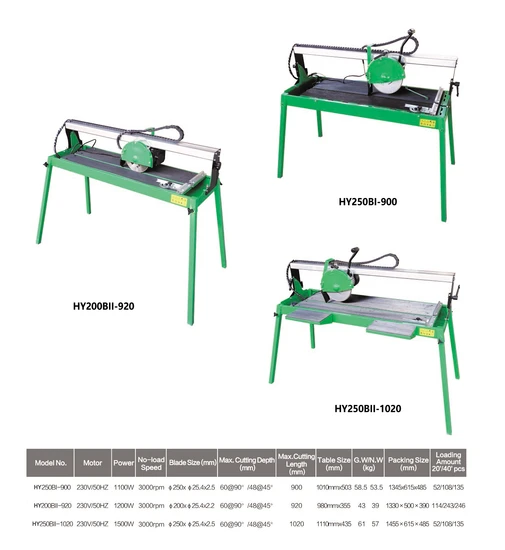 Electric Tile Saw with Precision Blade for Marble Cutting