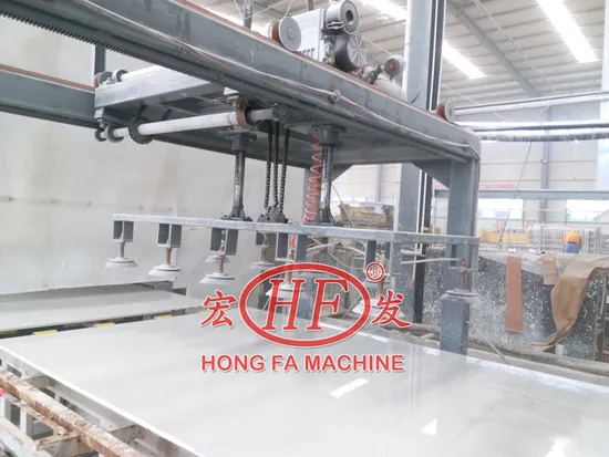 Artificial Quartz Stone Slab Making Machine Solid Surface Slab Machinery Quartz Stone Slab Production Line Manufacturing Machine Artificial Stone Machinery